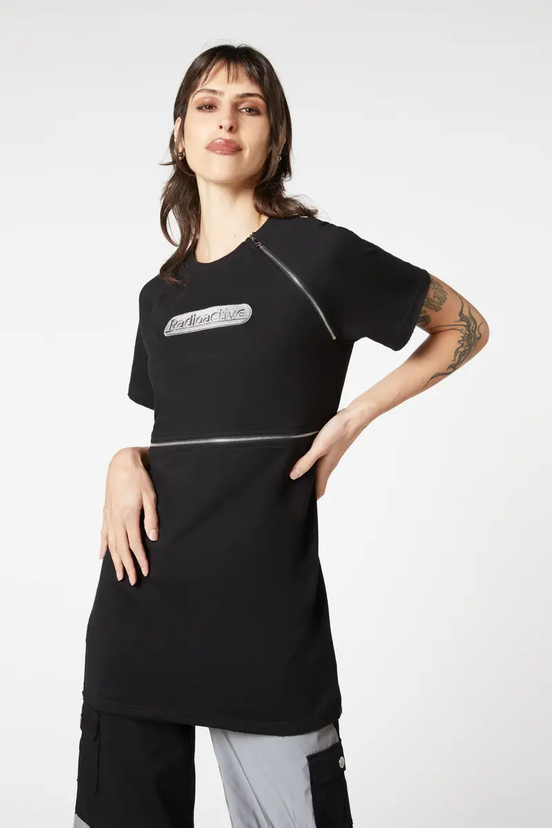 Radioactive Raver Tee Dress 1