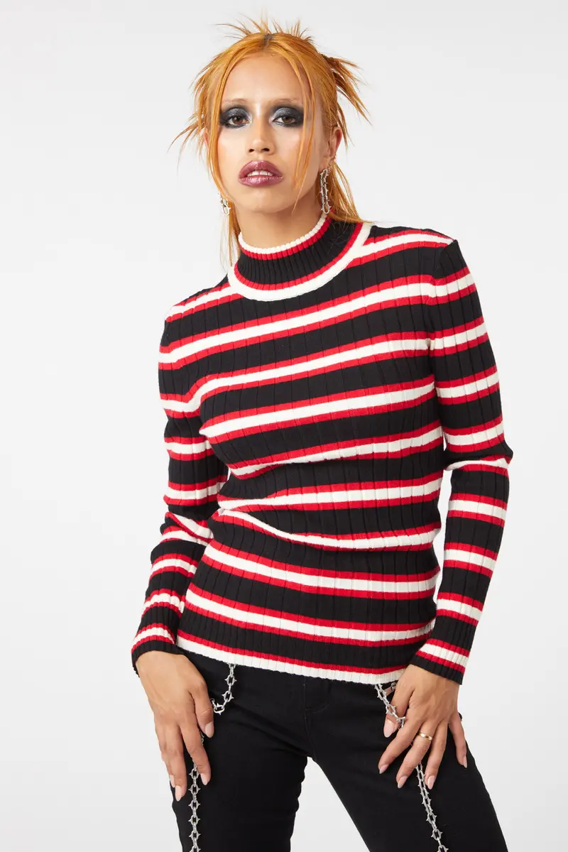 Rage Stripe Knit 1
