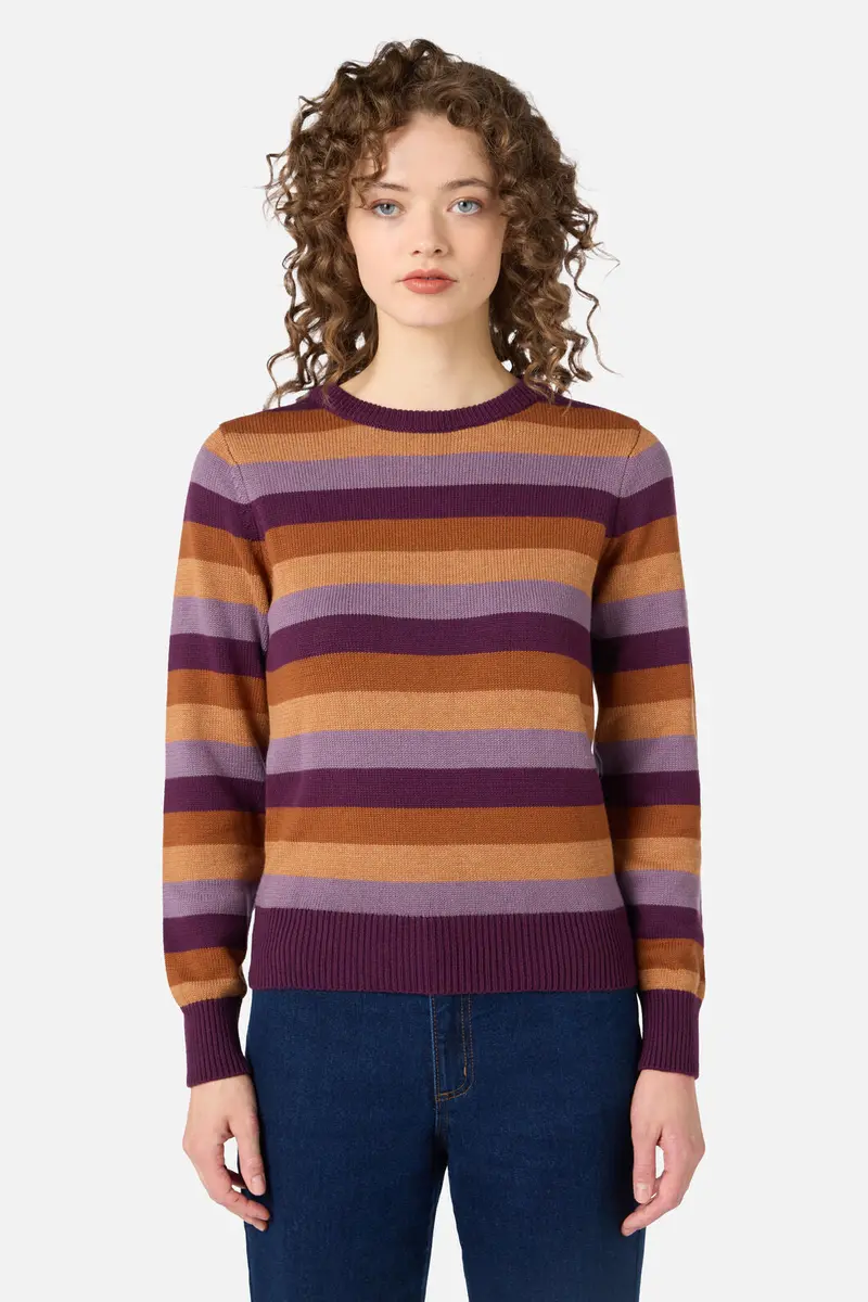 Raphaelle Stripe Knit Jumper 1
