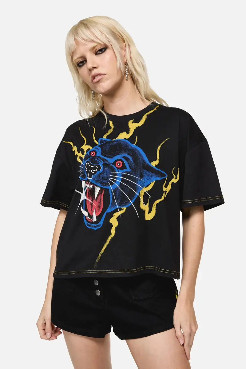 Rawr Oversized Punk Tee 1