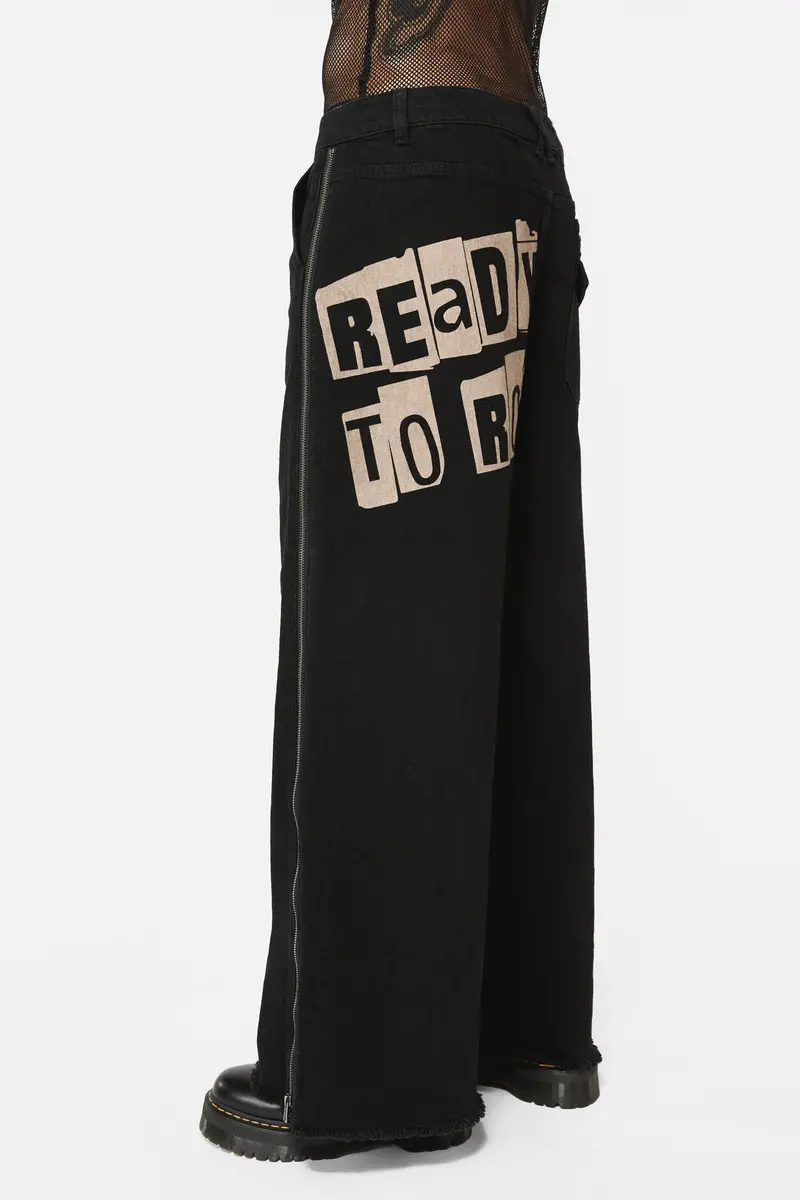 Ready To Rot Zipper Jeans 1
