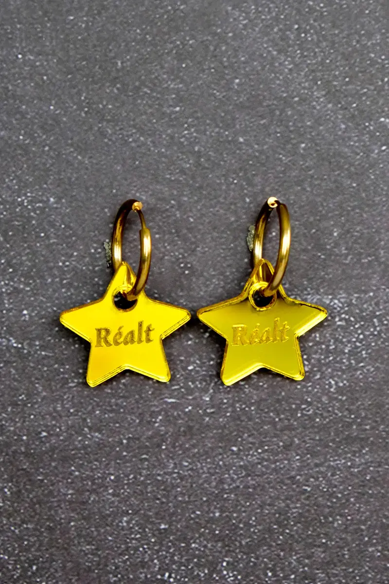 Réalt Star Hoop Earrings 1