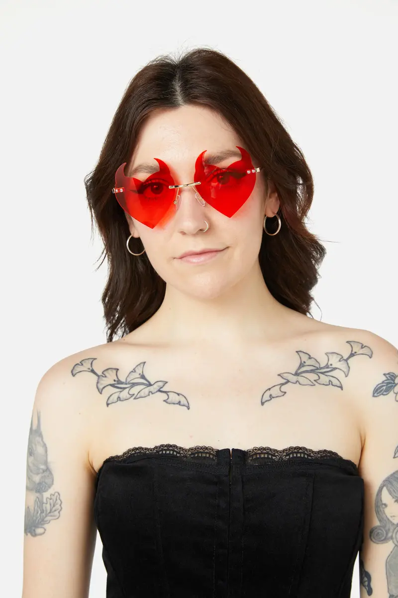 Red Devil Glasses 1