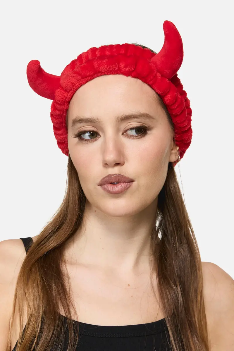 Red Devil Horns Beautyband 1