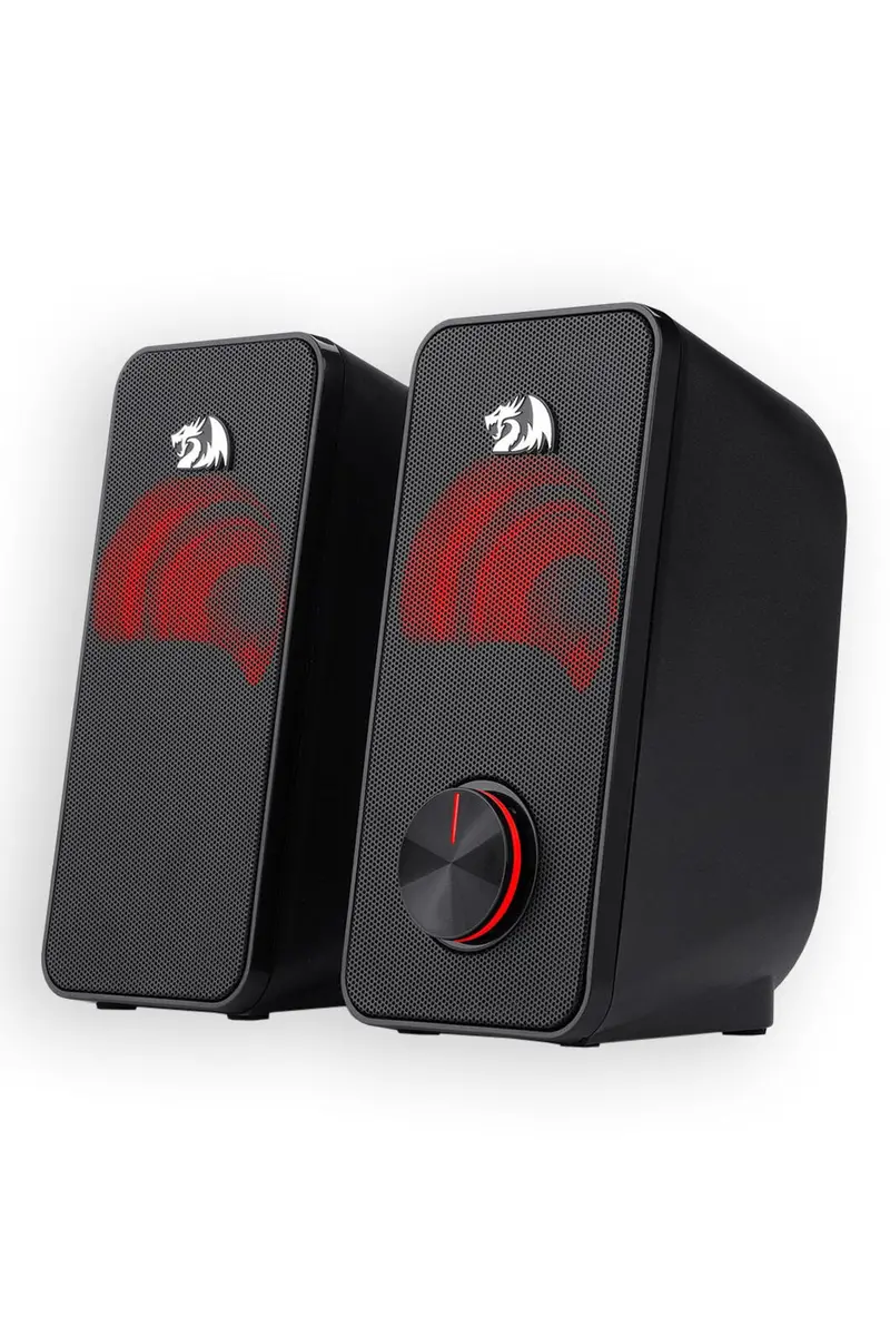 Redragon Gs500 Stentor Black Desktop Stereo Gaming Speakers 1
