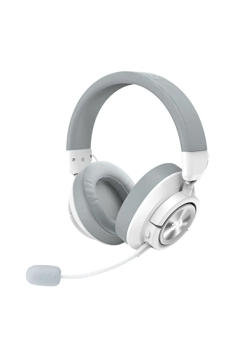 Redragon H889w White Lightweight Wireless Stereo Gaming Headphone 1
