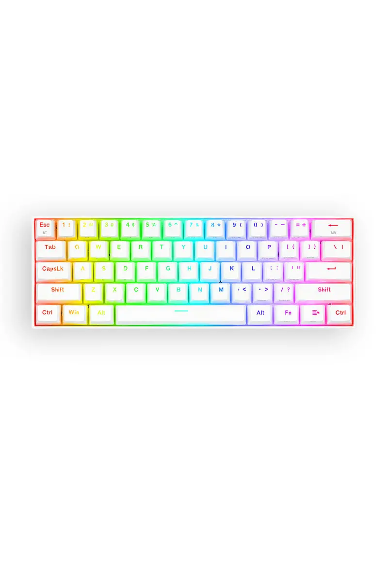 Redragon K530wrgb-Pro Draconic Elite White 60% Wireless Mechanical Keyboard 1