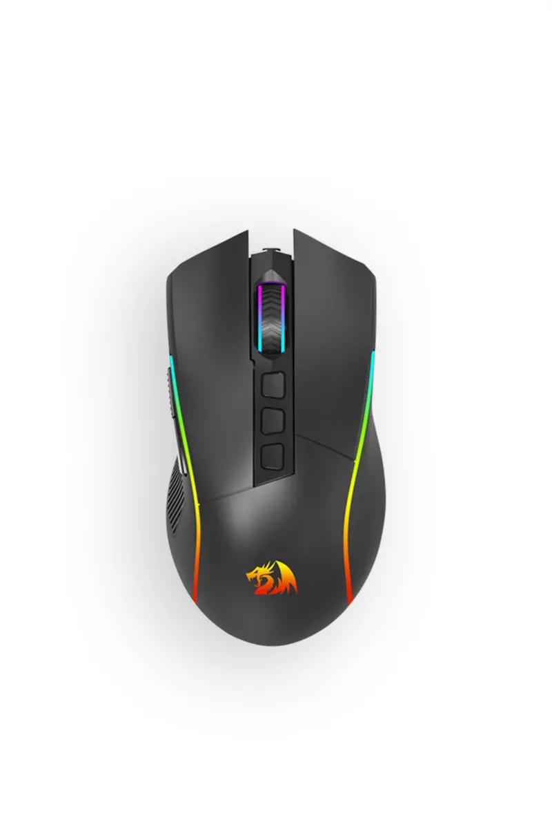 Redragon M812-Rgb Plank Black Ergonomic Usb Wired 16000 Dpi Gaming Mouse 1