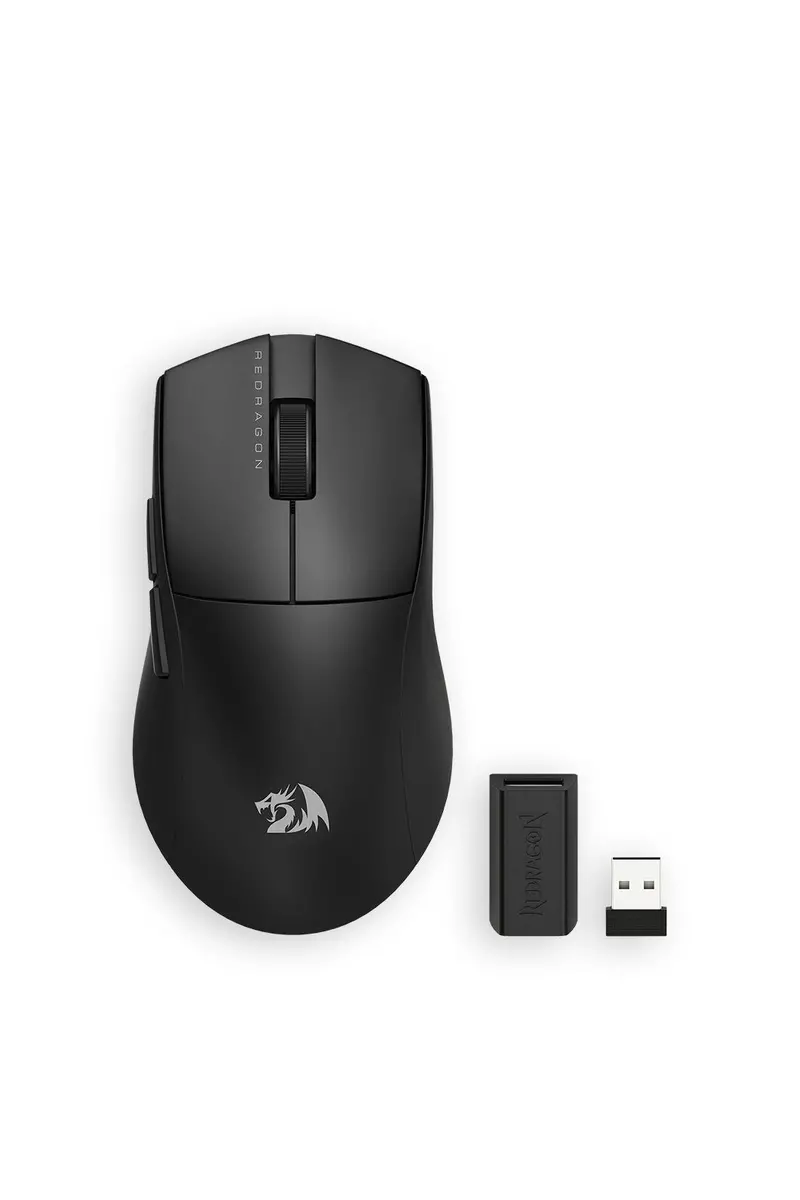 Redragon M916 Pro 4K K1ng Black Ultra Lightweight Wireless Gaming Mouse 1