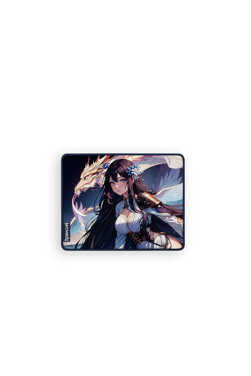 Redragon P046 S Aki S Black Small Waterproof Stitched Edge Gaming Mouse Pad 1