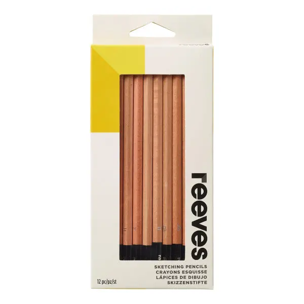 Reeves Sketching Pencils 12Pk 1