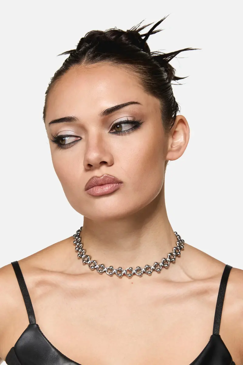 Ring & Ball Necklace 1