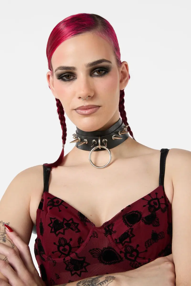 Ring Spike Choker 1