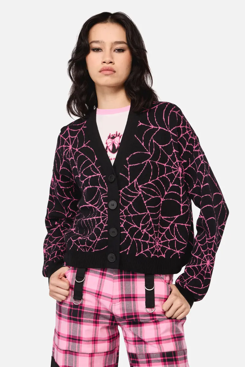 Rococo Life Spider Web Cardigan 1