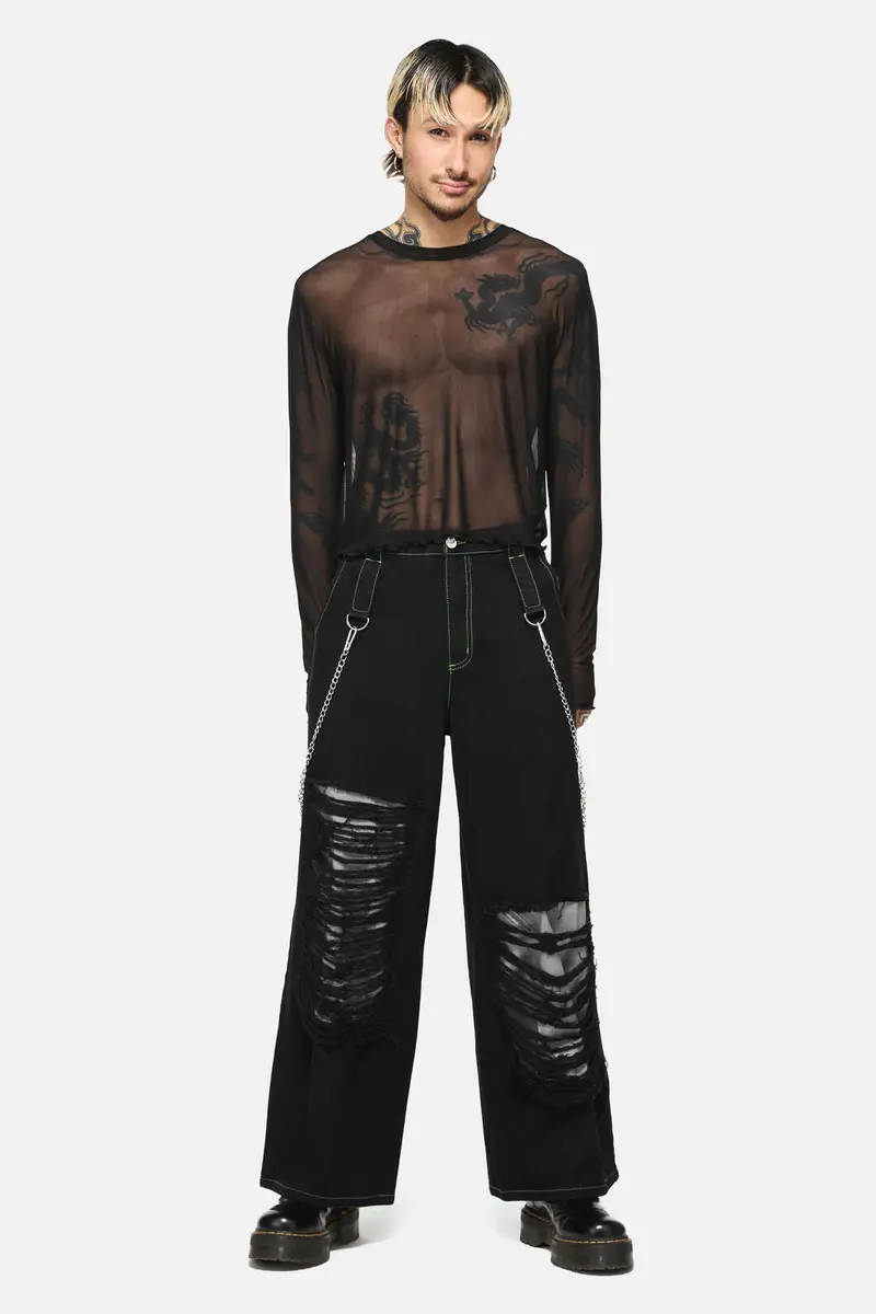 Rodent Grunge Cargo Jean 1