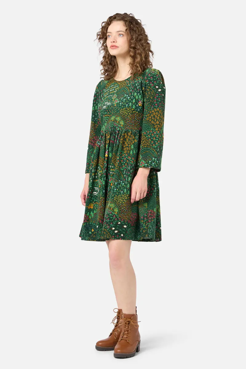Rolling Hills Cord Smock Dress 1