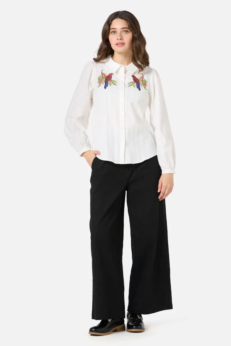 Rosella Embroidered Shirt 1