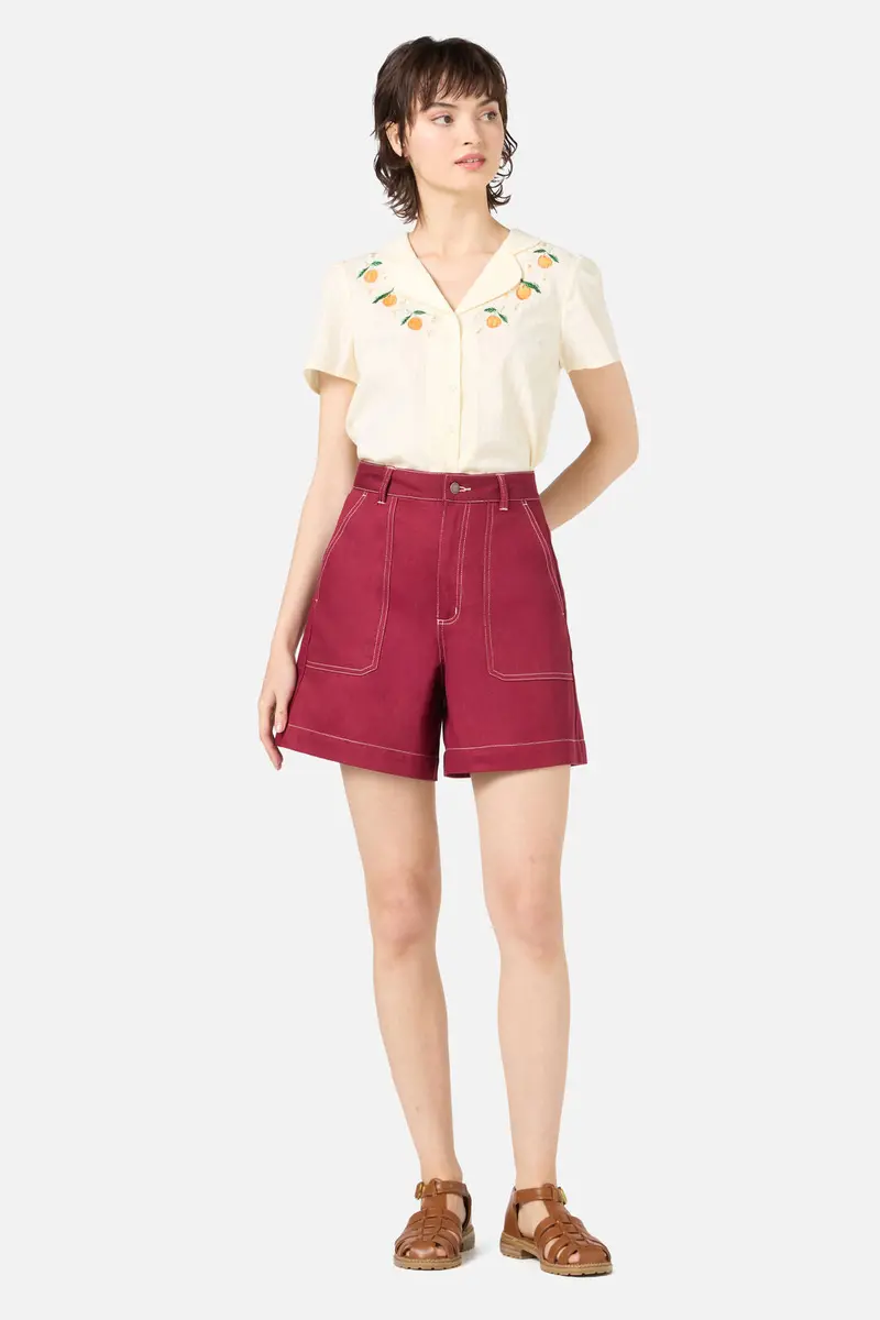 Ruby Drill Shorts 1