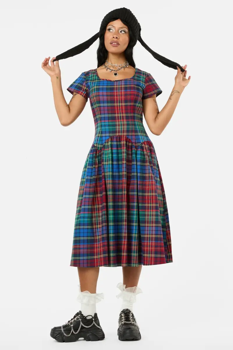 Sainted Tartan Dress 1