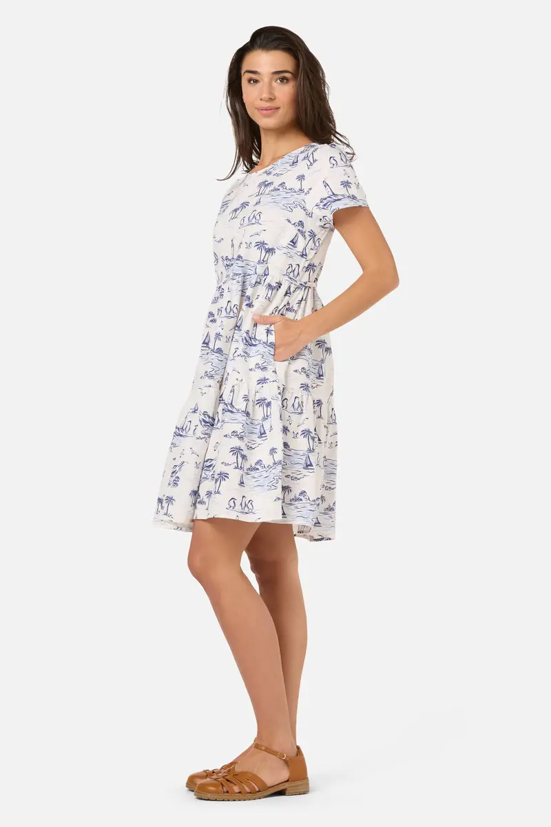 Seaside Toile Mini Dress 1
