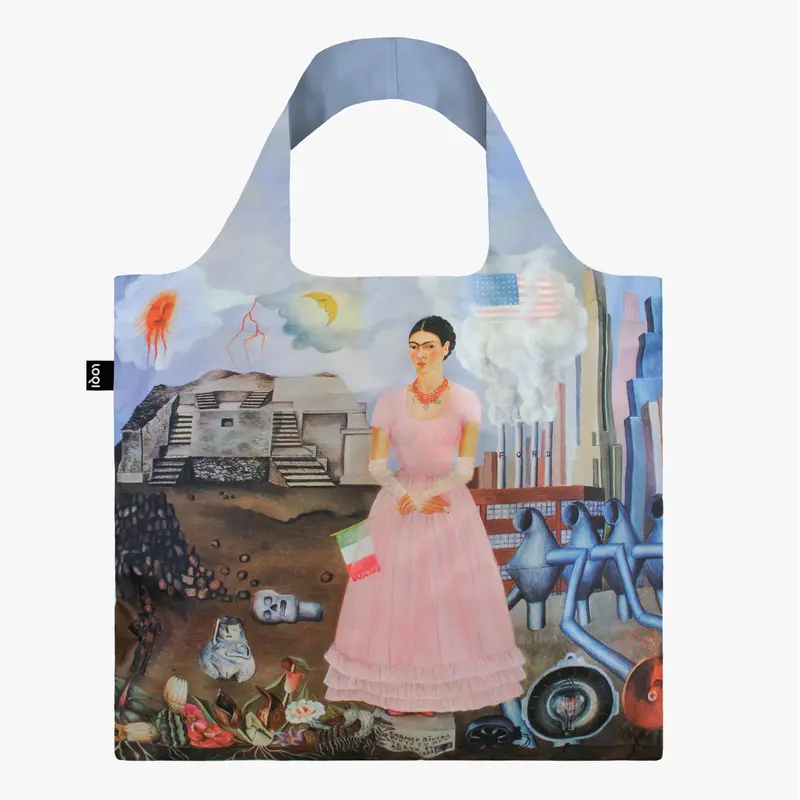 Self Portrait On The Borderline Between Mexico And The United States Tote Bag 1