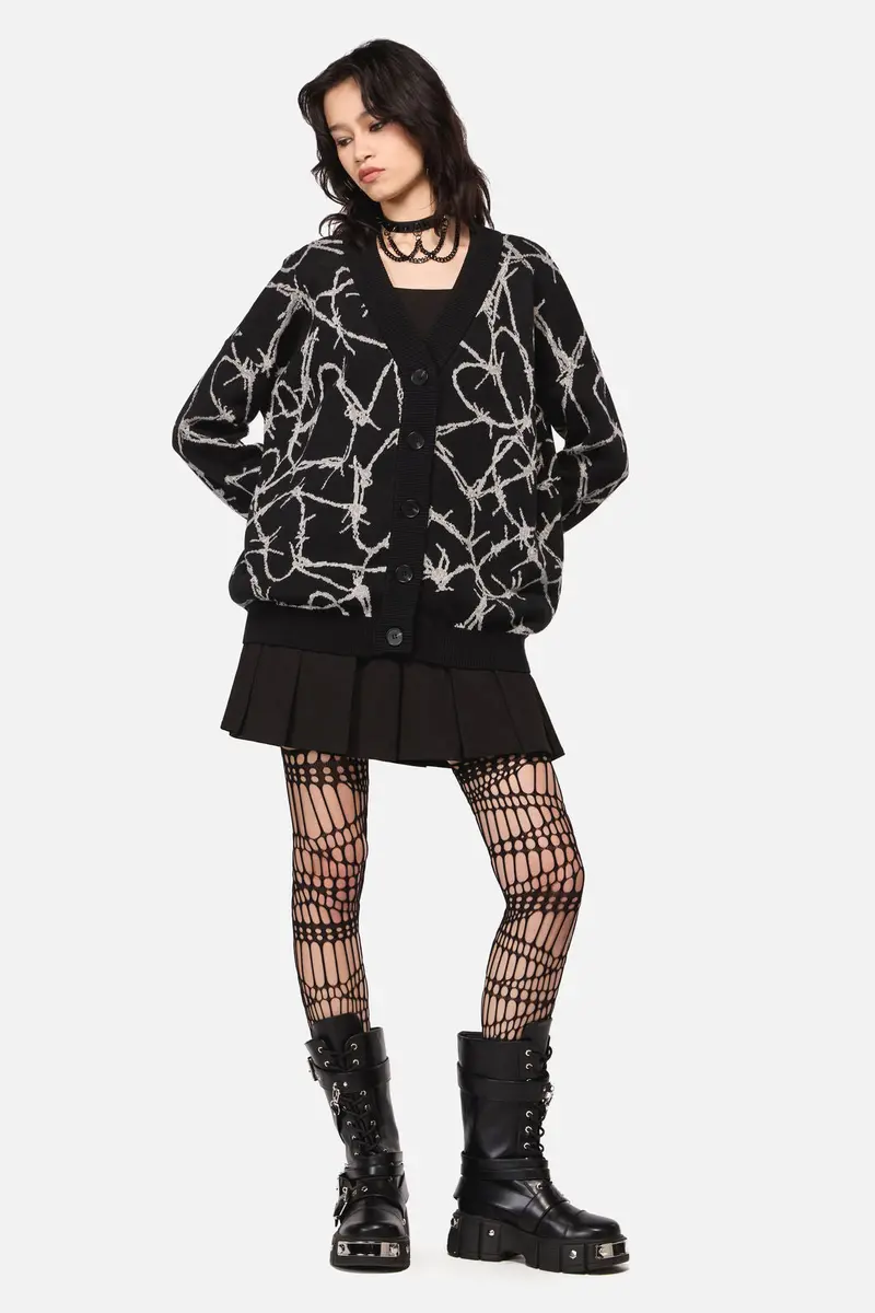Sharp Hearted Oversized Cardigan 1