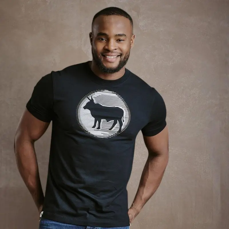 Shutter Circle Nguni Crew Tee - Mamba 1