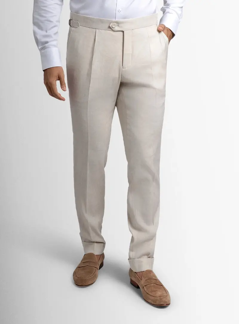Sienna Cream Trousers 1