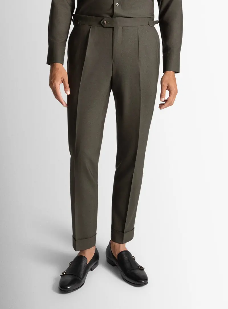 Sienna Green Trousers 1