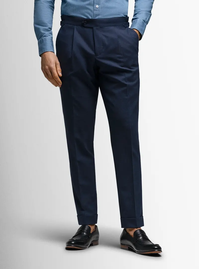 Sienna Navy Trousers 1