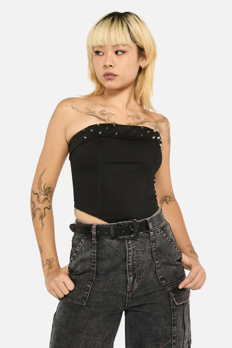 Simple Black Western Belt 1