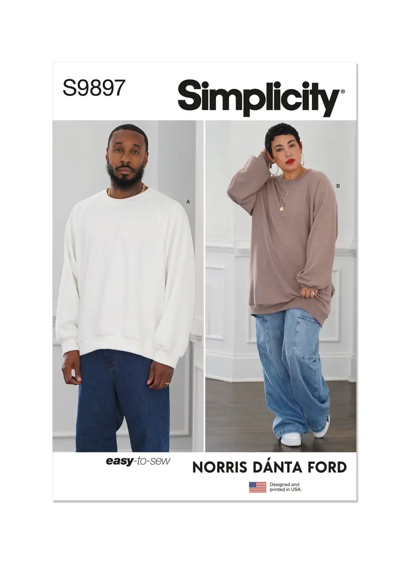 Simplicity Pattern S9897 Unisex Top Vest 1