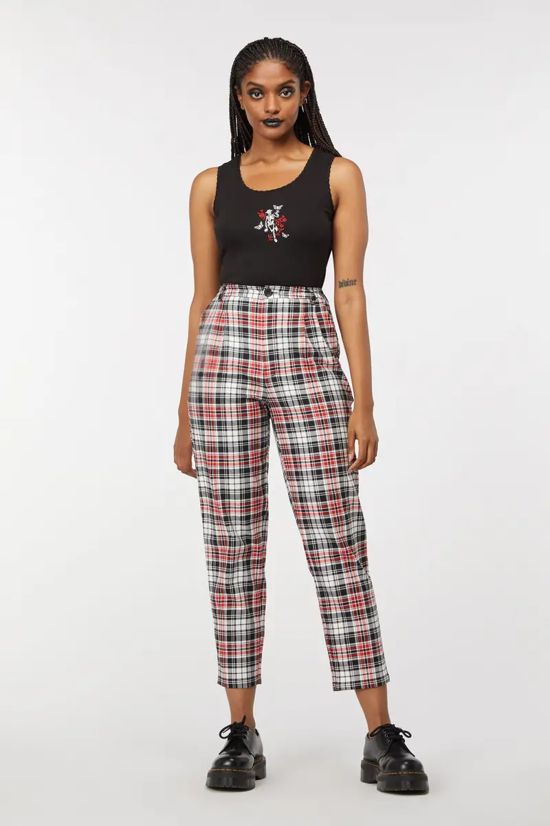 Skelly Tartan Regular Pant 1