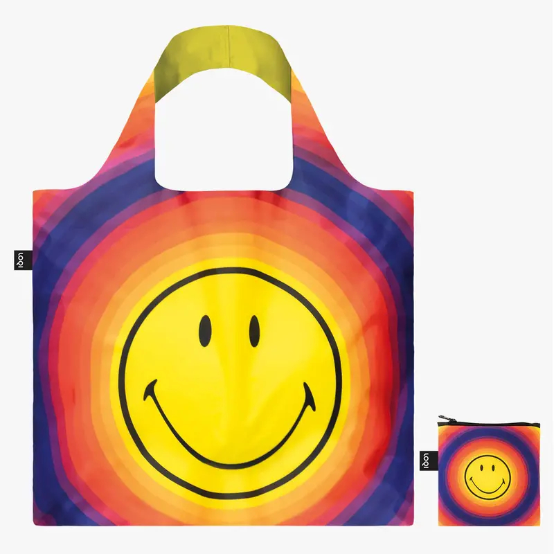 Smiley Rainbow Capsule Recycled Bag 1