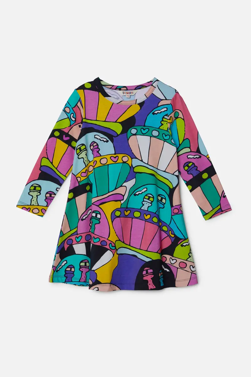 Space Jam Kids Jersey Dress 1