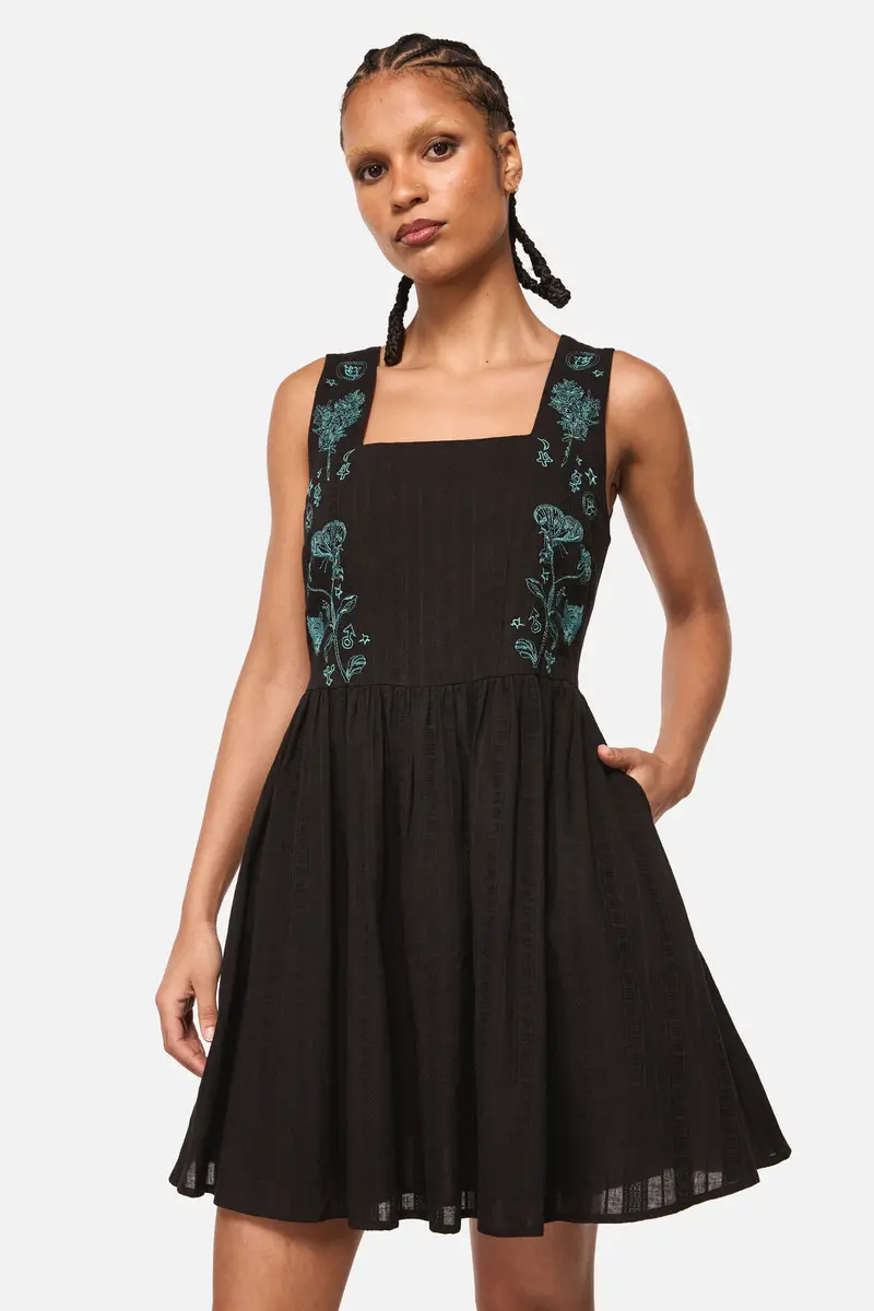 Spellbook Embroidered Pinafore 1