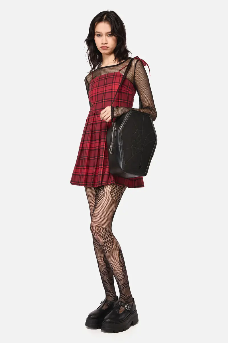 Spiderweb Coffin 2 Way Backpack 1