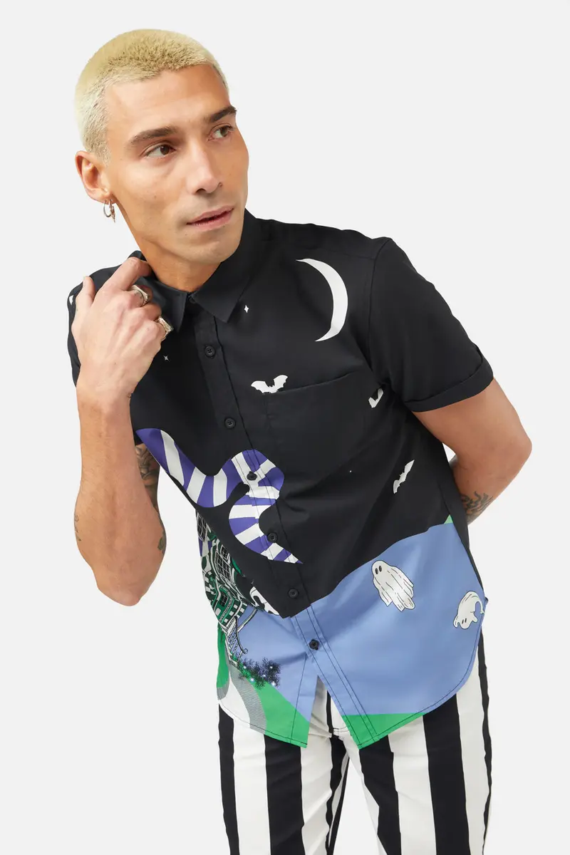 Spooky Scene Ss Shirt 1