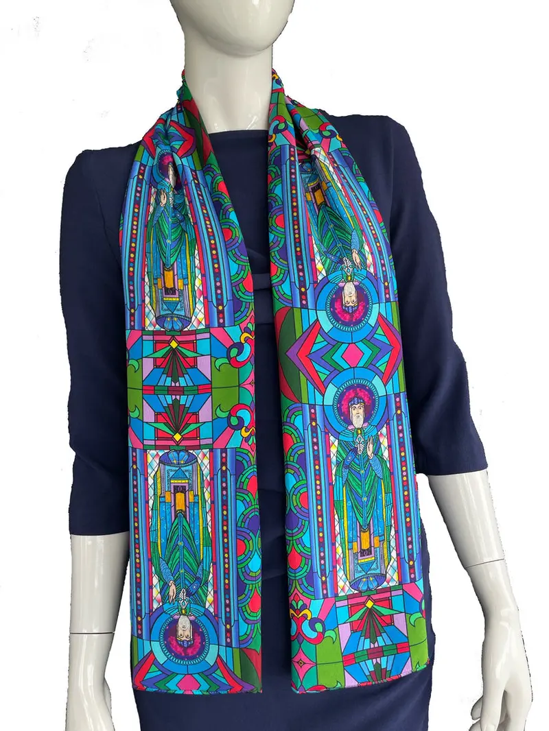 St. Patrick Scarf 54 X 145 Cm 1