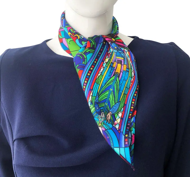 St Patrick Scarf 54 X 54 Cm 1