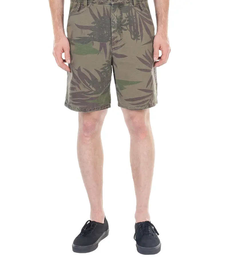 Stitchless Camo Short 6