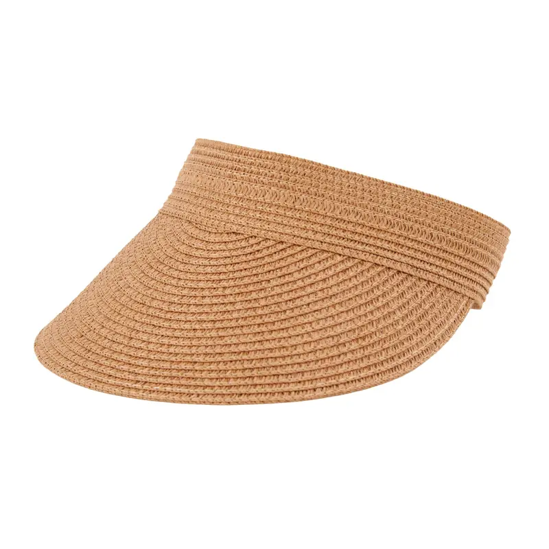 Straw Look Visor- 11Cm Brim 1