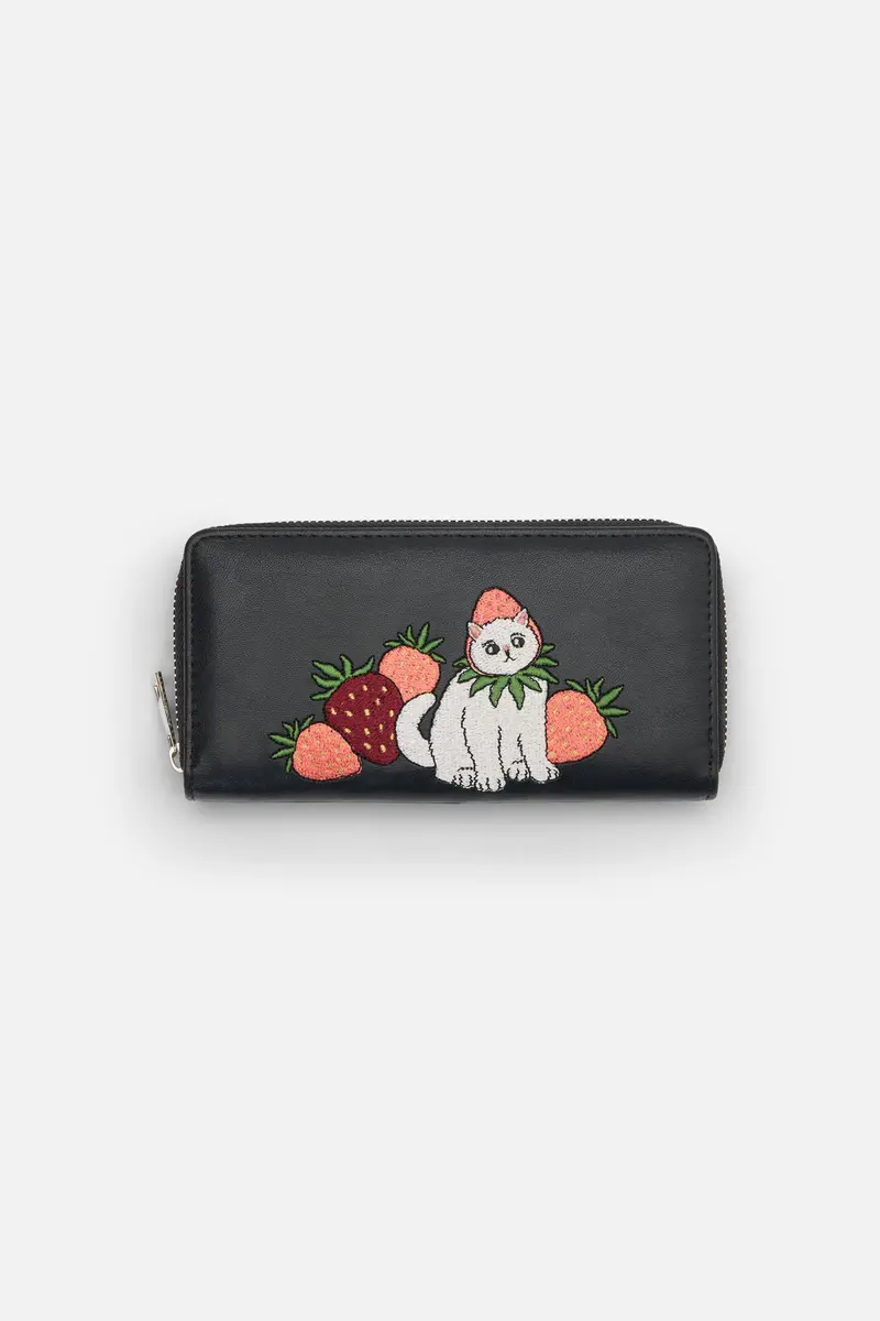 Strawberry Cat Wallet 1