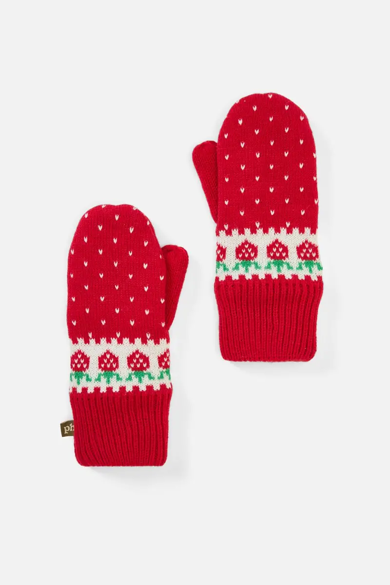 Strawberry Mittens 1