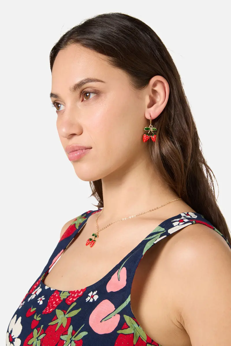 Strawberry Sleeper Earrings 1