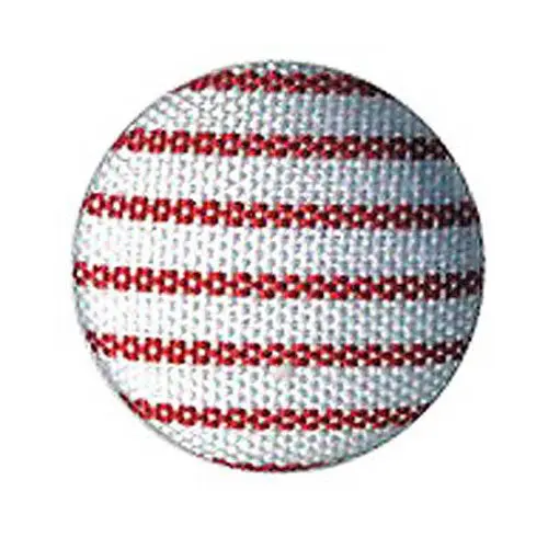 Stripe Fabric Covered Button, Red & White- 12Mm 1