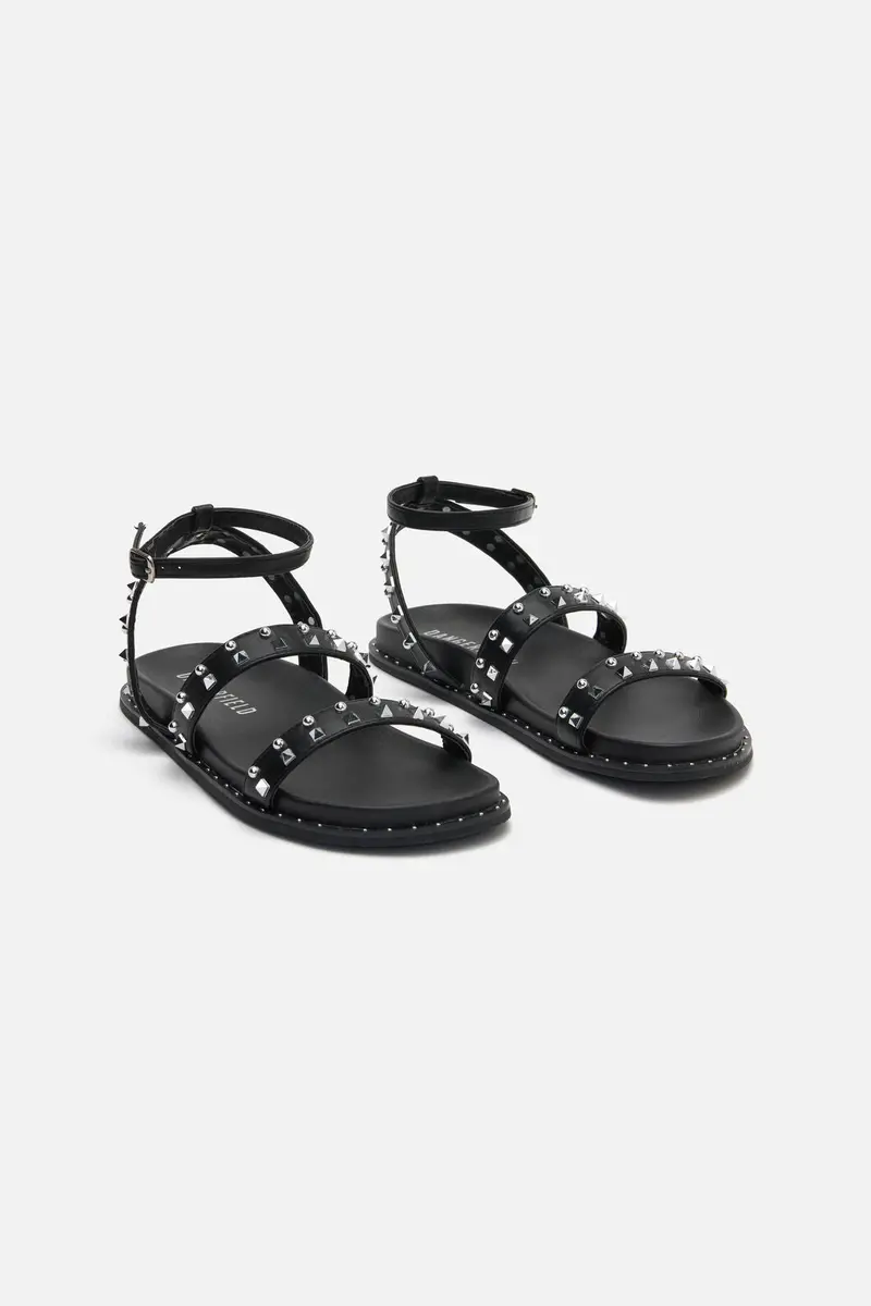 Stud Ankle Strap Sandal 1
