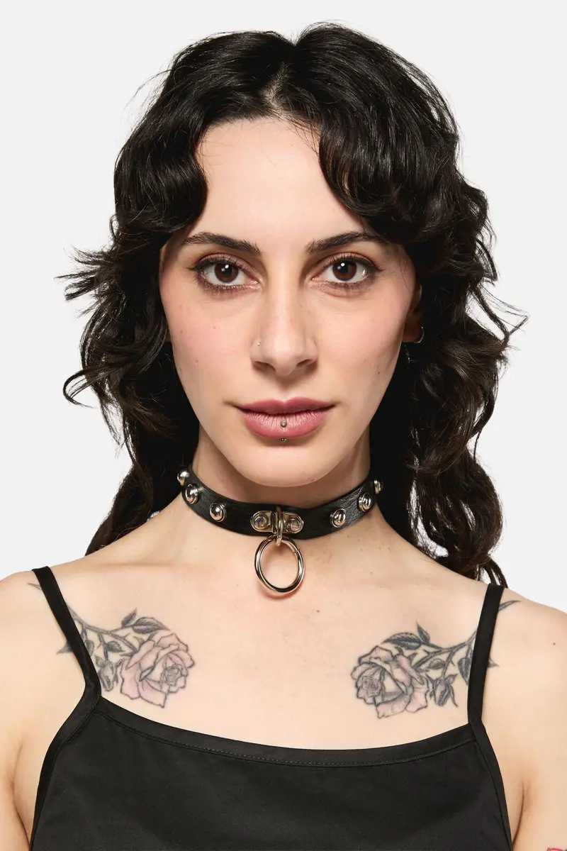 Stud & Ring Choker 1