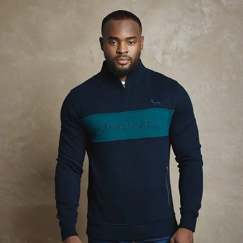 Styled Up Quarter Zip Sweat - Midnight 1