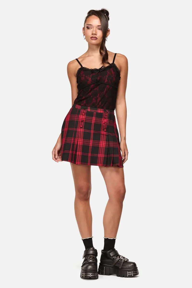 Suffer Tartan Skort 1